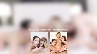 Pov sex Hottest Bridesmaids Abella Danger Emma Hix Lacy Lennon in Dirty Foursome