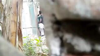 Indian Gym Guy Standing And Fucking Gf Outdoor Spy Vid