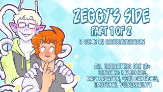 Alien twink daydreams about his hot best friend (Comic) Zeggy's Side