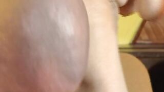 Scared wrinkled granny gets cum in her old cunt