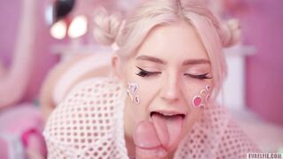 All cute girls love hot cum on their faces - Eva Elfie